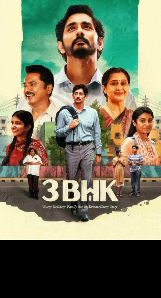 3BHK (2025) (Hindi + Tamil) Dual Audio UnCut South Movie HD ESub