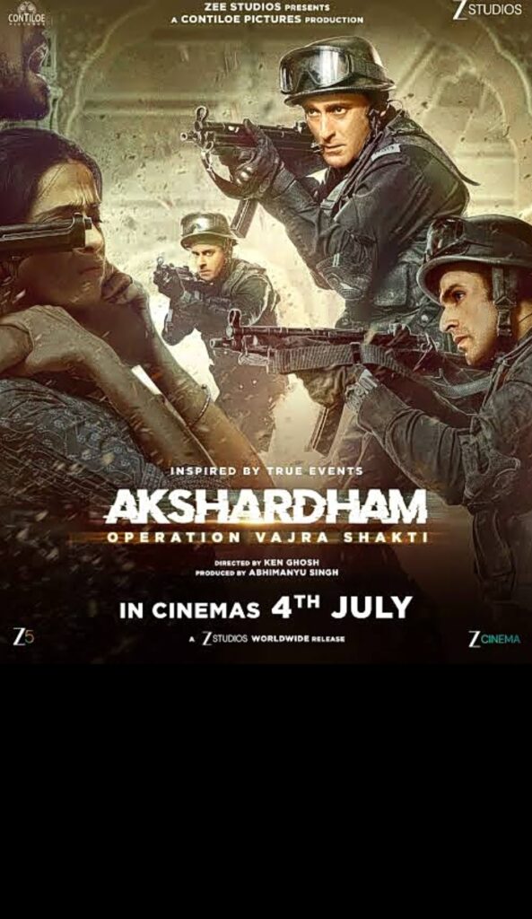 Akshardham – Operation Vajra Shakti (2025) Bollywood Hindi Movie HD ESub