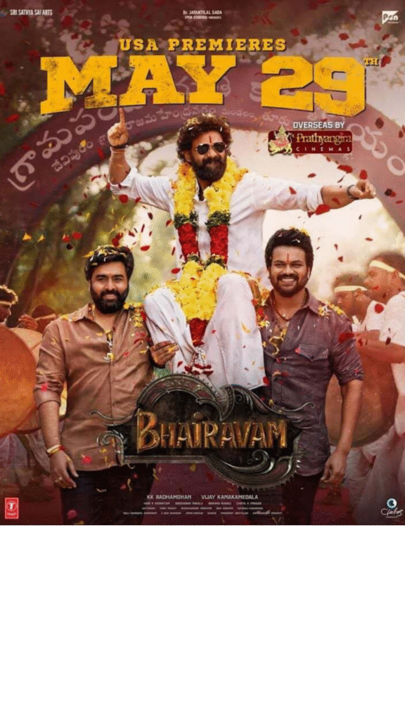 Bhairavam (2025) (Hindi, Telugu)  Dual Audio  Uncut South Movie HD ESub.