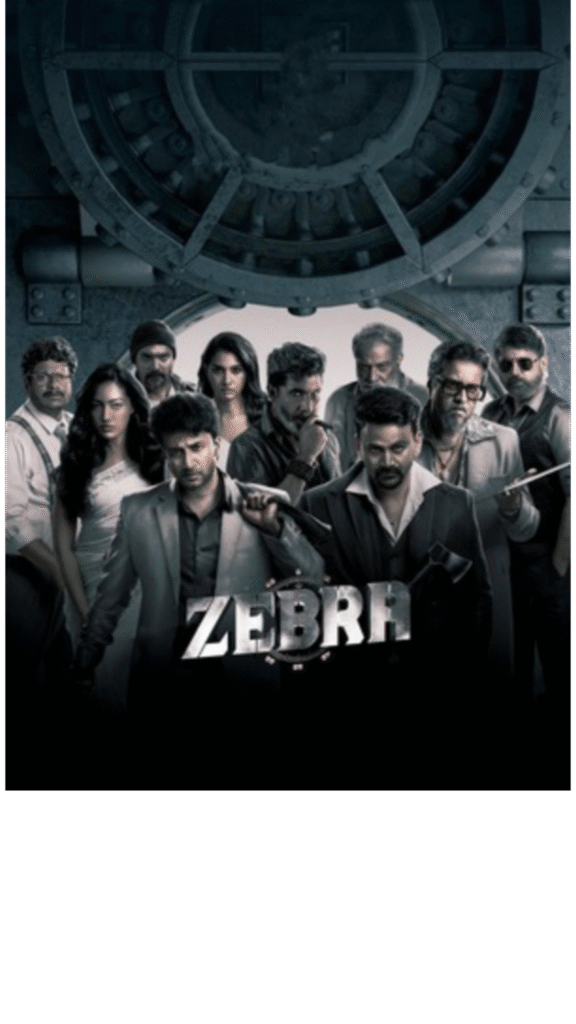 Zebra (2025) (Hindi + Telugu) Dual Audio, Uncut South Movie HD ESub