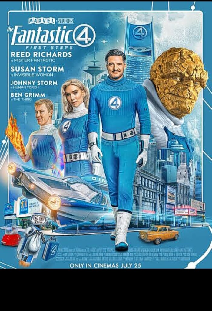 The Fantastic Four: First Steps (2025) | Multi Audio [Hindi (Clean) + English + Tamil + Telugu] | WEB-DL | ESub