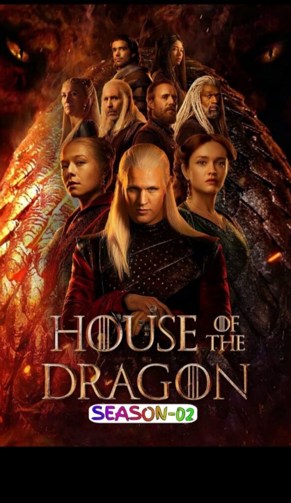 House of the Dragon S02 (2024) (Hindi + English) Dual Audio Completed Web Series HEVC ESub