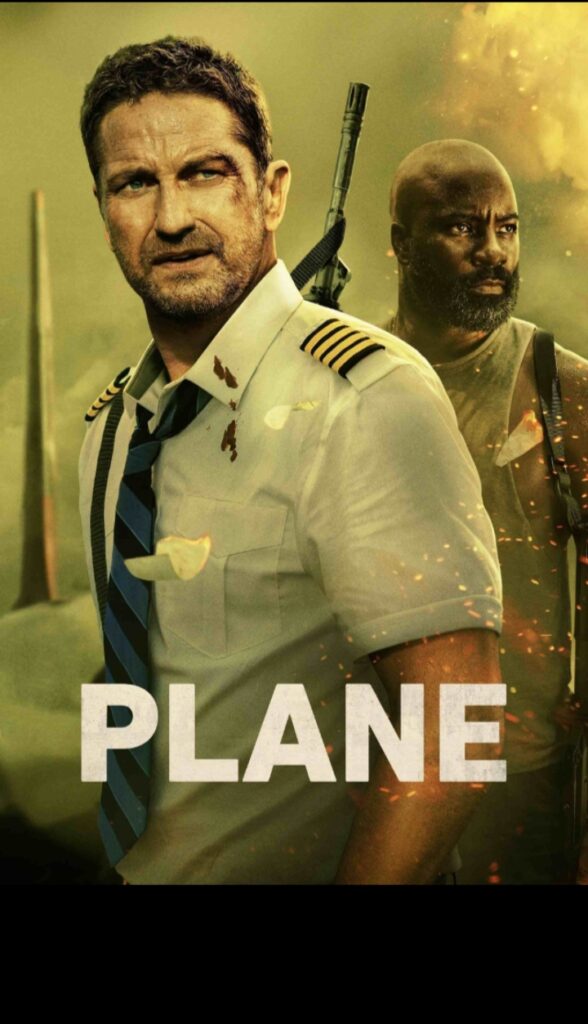 Plane (2023) (Hindi + English) Dual Audio Hollywood Movie BluRay HD ESub
